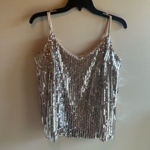 Sequin Tank Top